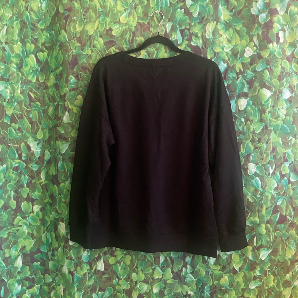 NWOT Women’s Old Soul Black Graphic Sweatshirt - Picture 3 of 3